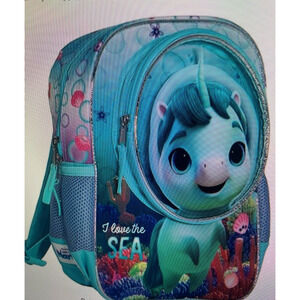 ""NOT QUITE Narwhal Boys & Girls 12” Mini Backpack School Bag for Pre-School""